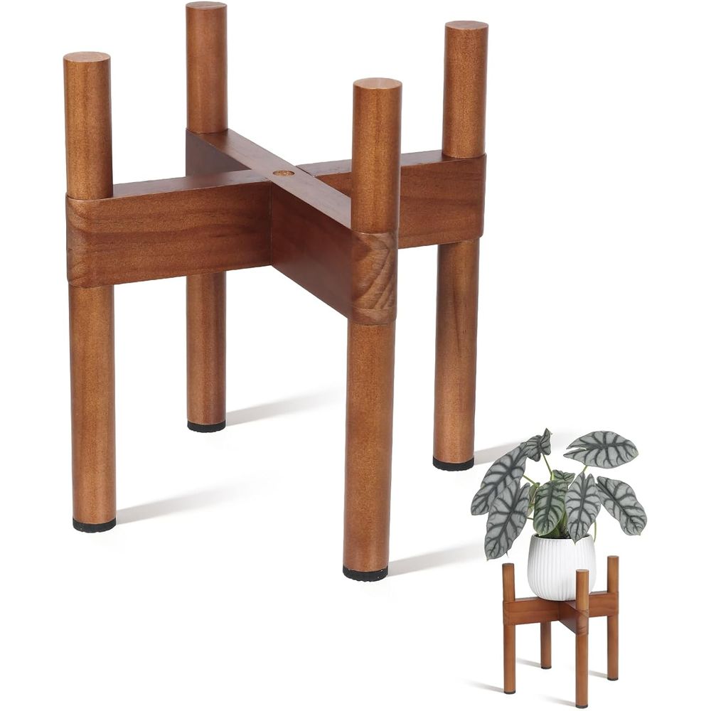 Badminton Live - Support de plantes en bois d'intérieur,