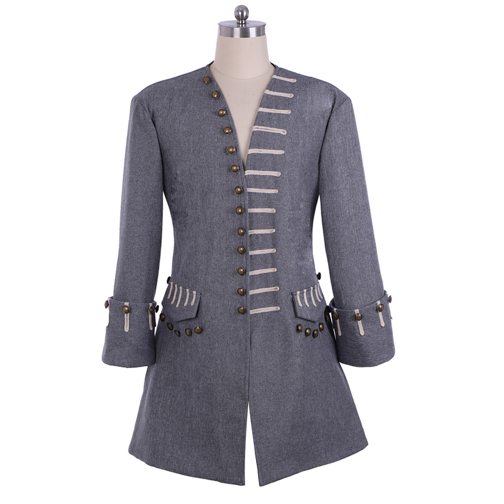 Badminton Victory - Veste de Pirate médiévale pour hommes,