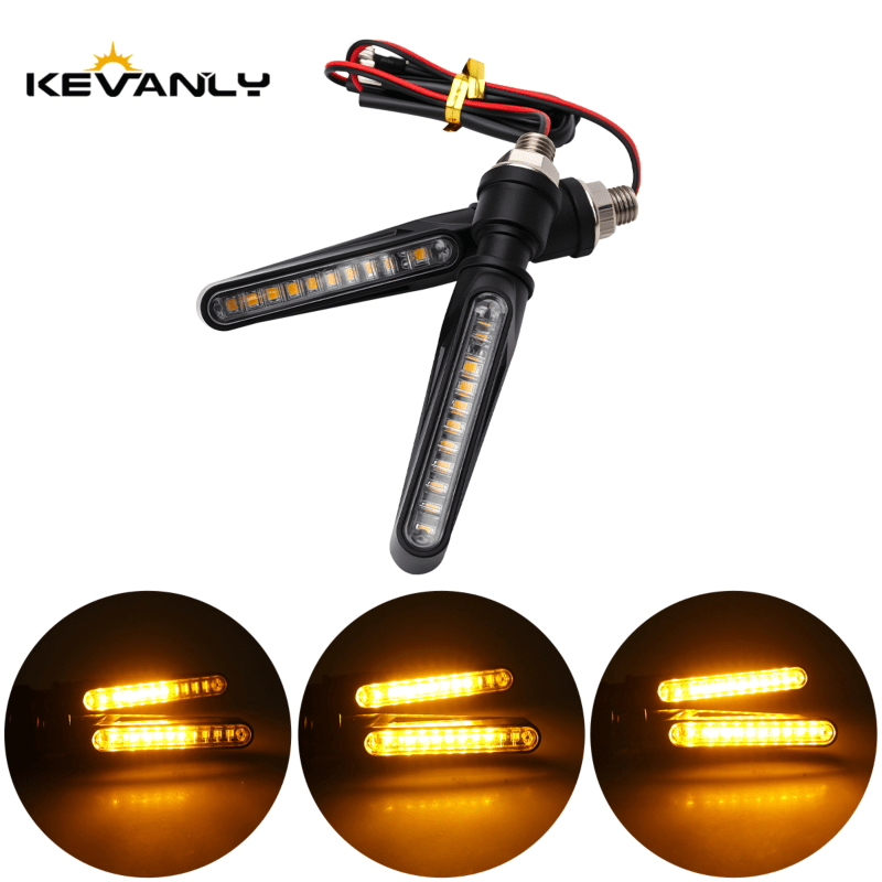 Badminton Flash - 2 pièces universel LED moto clignotant