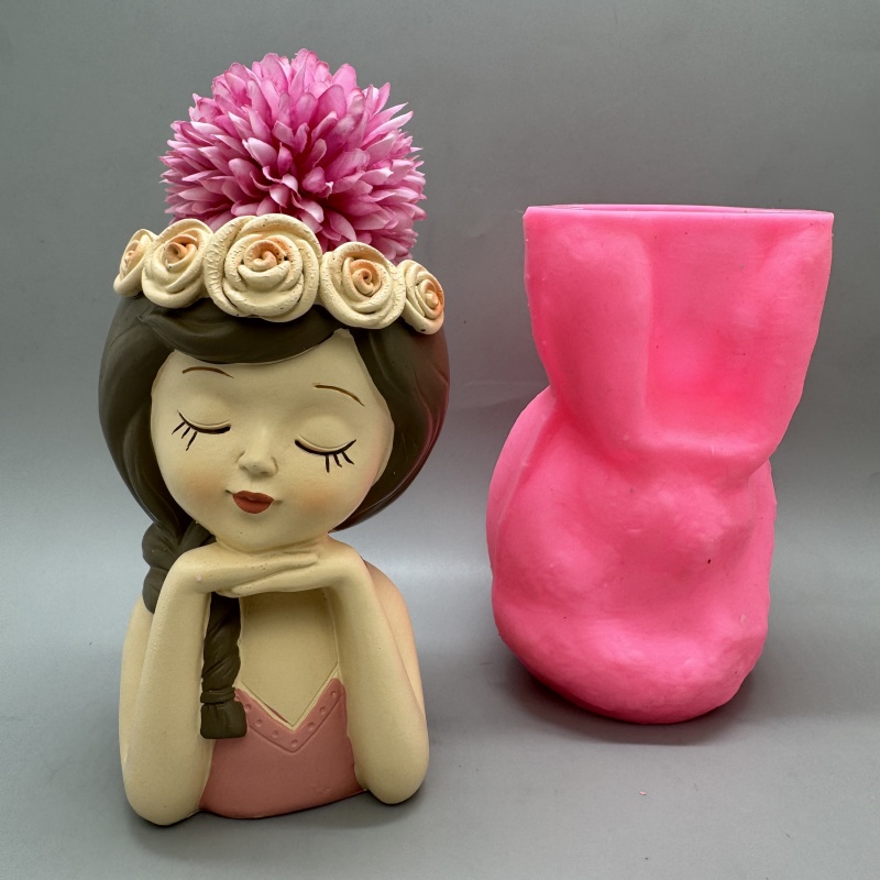Badminton Live - Pot de fleur en silicone pour