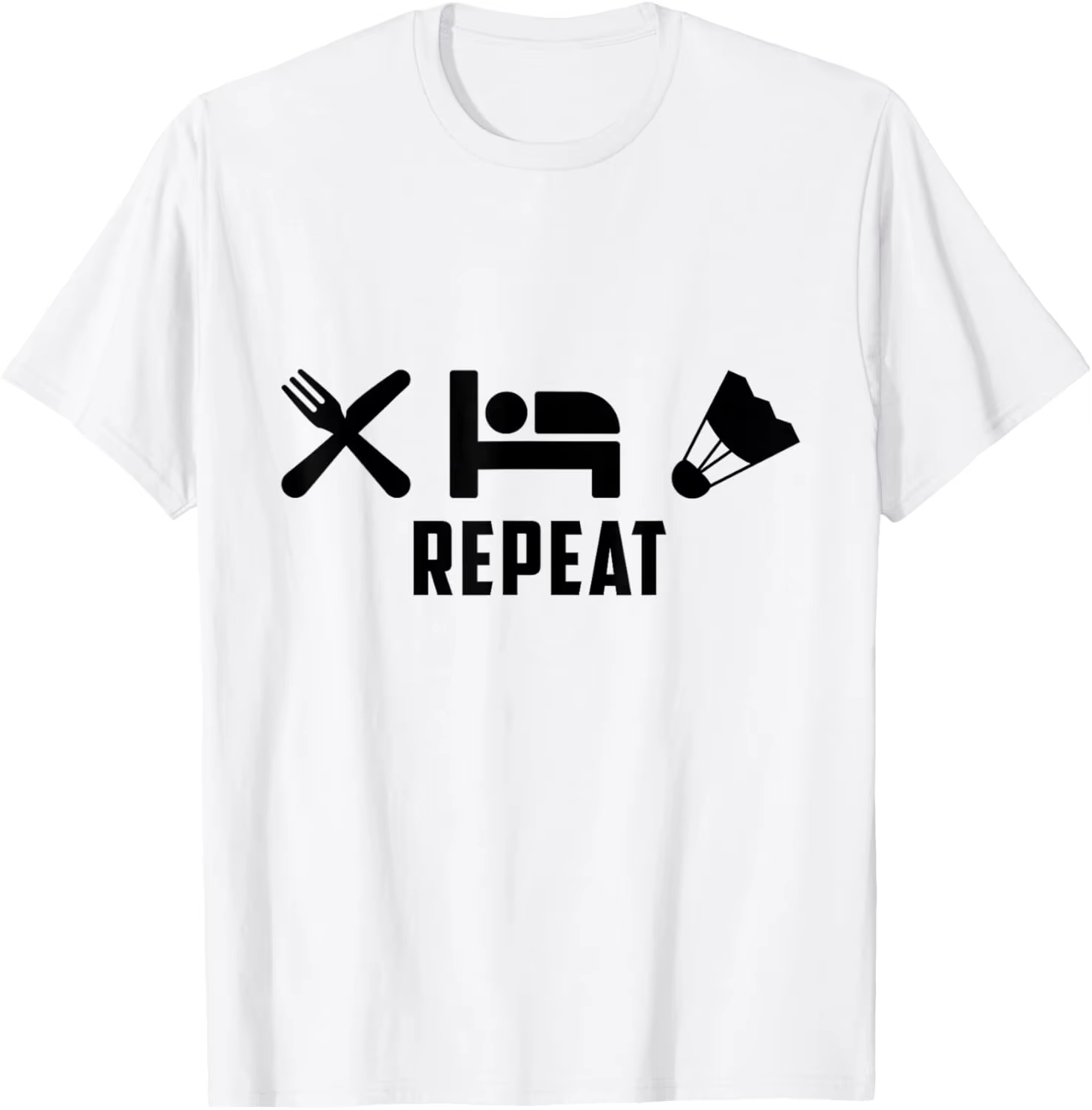 T-shirt de badminton amusant a - Badminton Quotes Funny avis et prix