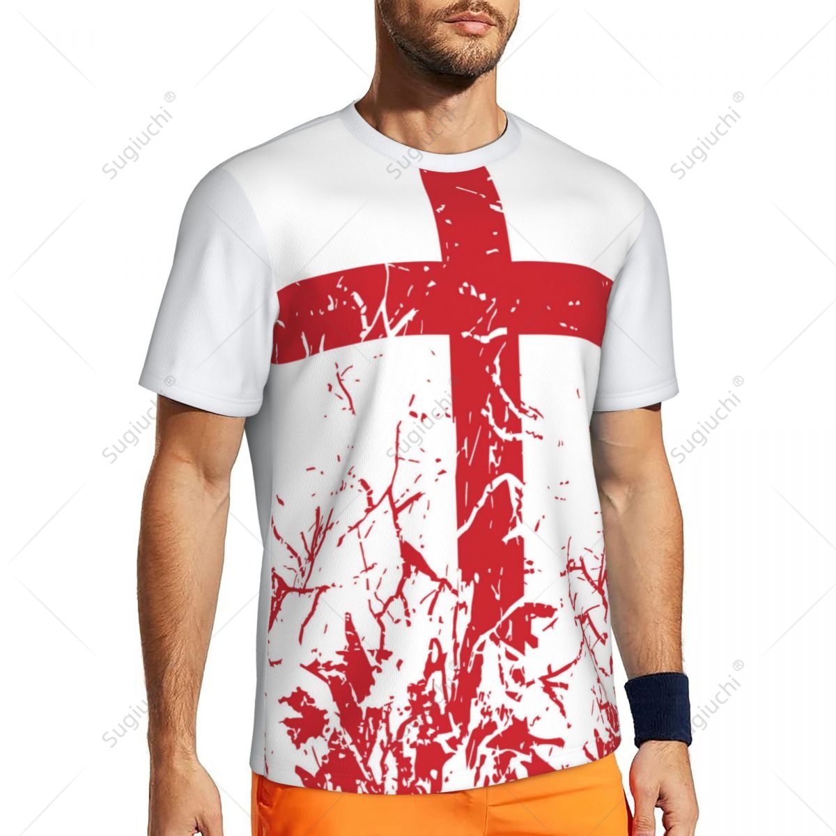T-shirt en maille pour hommes, - Badminton England avis et prix