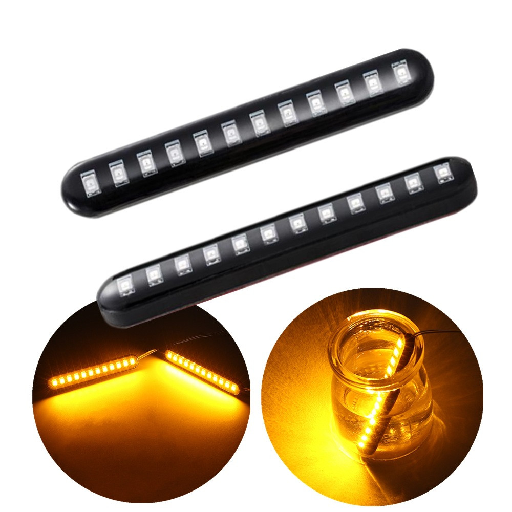 2 pièces 12 LED Moto feux de s - Badminton Flash avis et prix