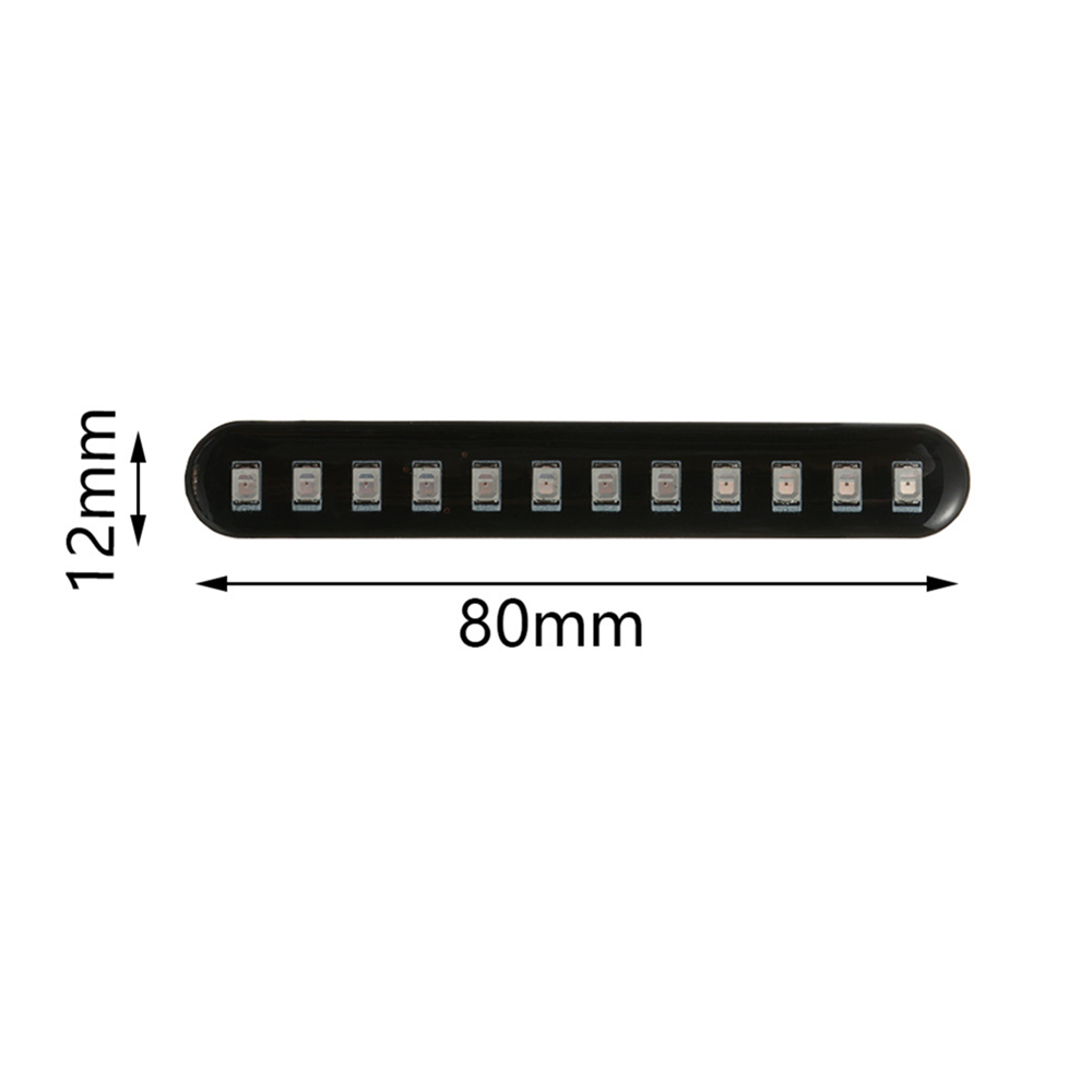2 pièces 12 LED Moto feux de s - Badminton Flash avis et prix
