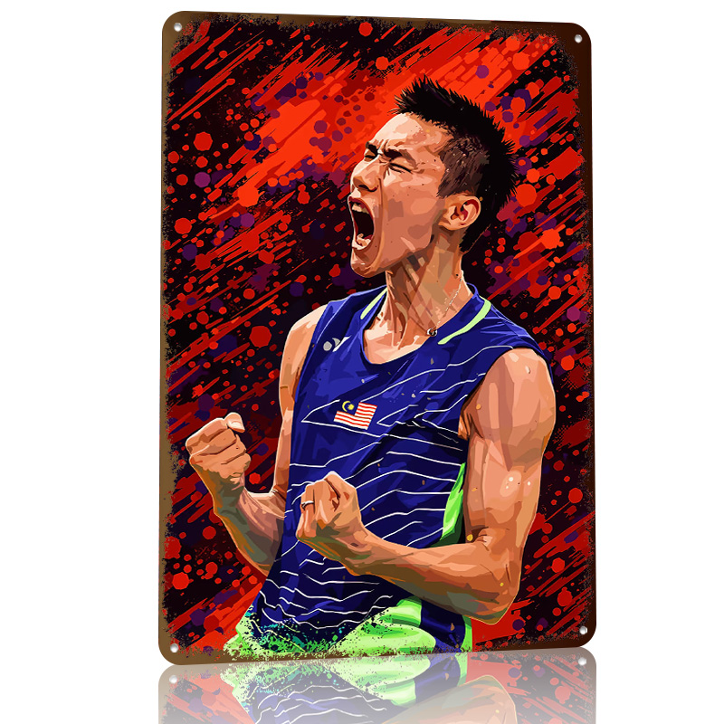 Affiche texturée 3D « Joueur d - Badminton Victory avis et prix