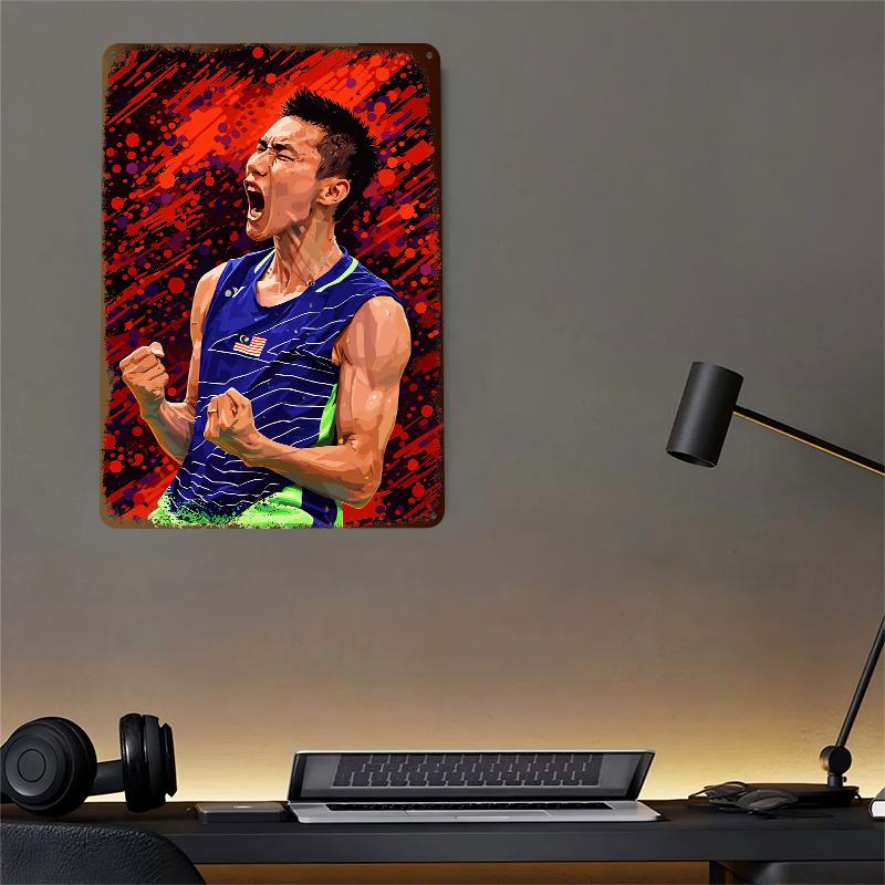 Affiche texturée 3D « Joueur d - Badminton Victory avis et prix